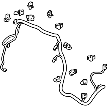 Honda 80650-TLA-A51 Sub-Harness, Air Conditioner