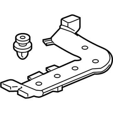 Honda 83331-TZ5-A00 Duct Assy., R. RR. Heater