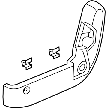 Honda 81958-TK8-A21ZB Cover, Center Seat Center *NH767L* (TRUFFLE)