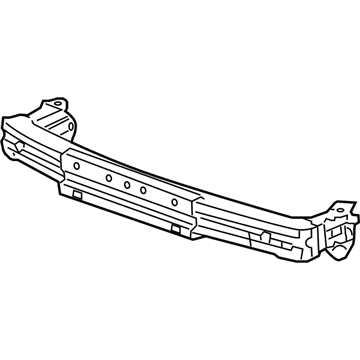 Honda 71130-TA0-A10 Beam, FR. Bumper