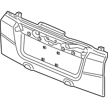 2009 Honda Element Tailgates - 68700-SCV-A91ZZ