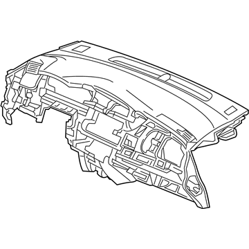 Honda Fit Instrument Panel - 77100-T5R-A00ZA