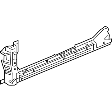 Honda 63220-TGG-305ZZ Reinforcement, R. Side Sill