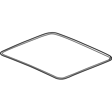 Honda 73650-TG7-A01 Molding, Roof Glass