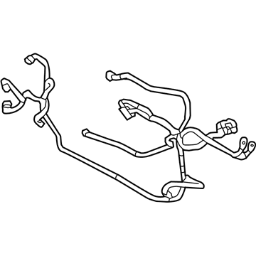 Honda 32130-TBF-A00 Wire Harness, FR. End