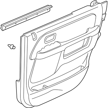 2002 Honda CR-V Door Trim Panel - 83733-S9A-A01ZA