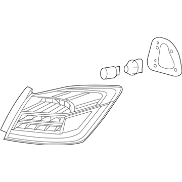 Honda 33500-T3V-A02 Light Assy ,R Tail