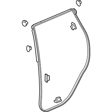 2019 Honda CR-V Door Seal - 72850-TNY-G01