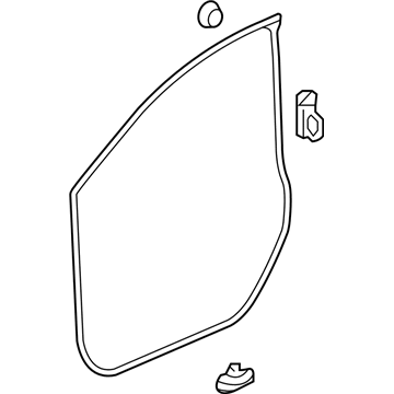 Honda 72310-TR0-J01 Weatherstrip, R. FR. Door