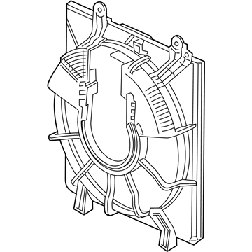Honda Clarity Plug-In Hybrid Fan Shroud - 19015-5WJ-A01