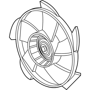 Honda 1J020-5WP-A01 Fan Complete, Cooling