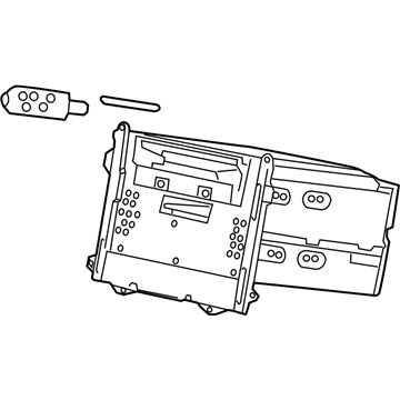 Honda 39100-T7W-A52ZARM Navigation/Audio Unit