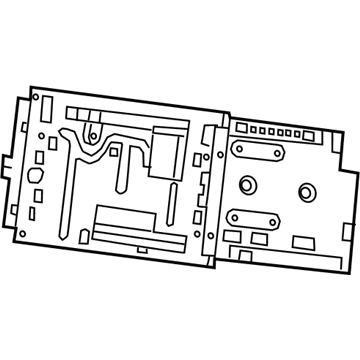 Honda 39171-T7W-A81 Audio Unit Assy., Base (Panasonic)