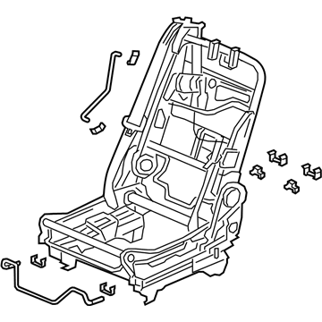 Honda 81302-THR-A02ZA Frame R *YR507L*