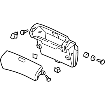 1998 Honda Accord Glove Box - 77530-S84-A01ZA