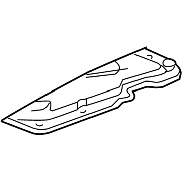 74141-SDR-A00 Honda Insulator, Hood Illustration 1 of 1