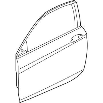 Honda 67050-T3L-A90ZZ Panel, L. FR. Door (DOT)