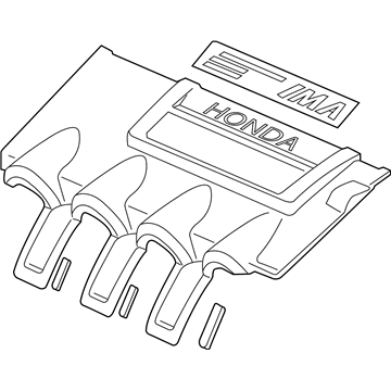 Honda 17121-RBJ-000 Cover, Engine