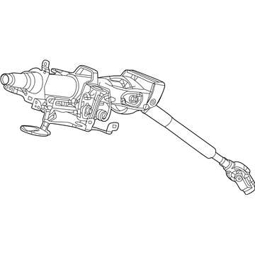 Honda 53200-TRT-A02 Column Assembly Steering