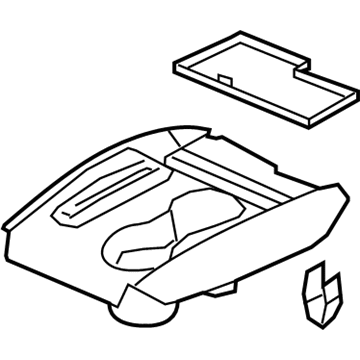 Honda 77295-TG7-A23ZC Panel Ass*NH836L*