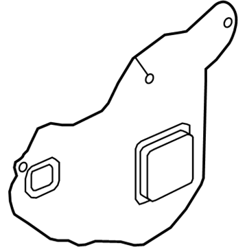 Honda 72321-T5R-A01 Seal, R. FR. Door Hole