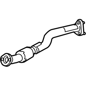 Honda 18210-TLA-A01 Pipe A, Exhuast