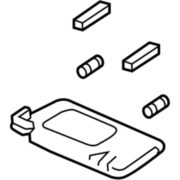 Honda CR-V Hybrid Sun Visor - 83280-TLA-A61ZB
