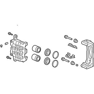 Honda Odyssey Brake Caliper - 45019-THR-A01