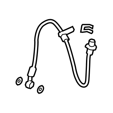 Honda Odyssey Hydraulic Hose - 01464-THR-A00