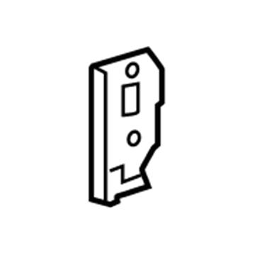 Honda 60822-TVA-A00ZZ Plate, R. FR. Sub-Frame (FR)