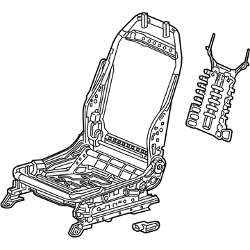 Honda 81526-TLA-A51 Frame, L. FR. Seat