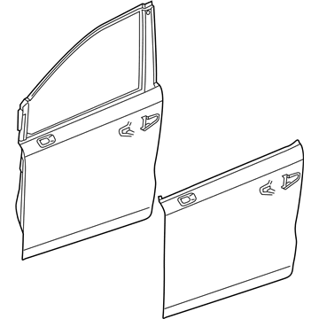 Honda 67010-THR-A02ZZ PANEL COMP, FR.