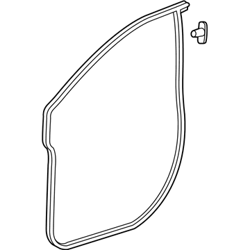 2020 Honda Odyssey Door Seal - 72350-THR-A01