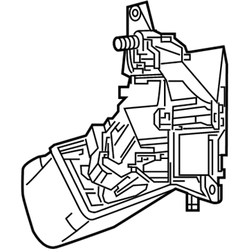 Honda 76254-THR-A34 Mirror Sub-Assembly, Driver Side (Automatic Turn)