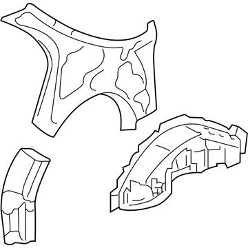 Honda 64300-S5W-300ZZ Panel, R. RR. Inside