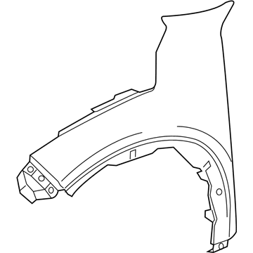 Honda 60211-T7W-A90ZZ Panel Right, Front (Dot)