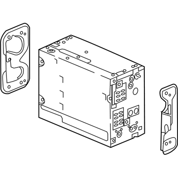 Honda 39540-TVA-A13 AUDIO UNIT, DISPLAY (REWRITABLE) (PANASONIC)