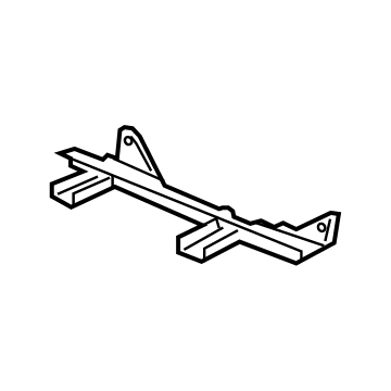 Honda 65750-TVA-A00ZZ Crossmember, RR. Floor (Lower)