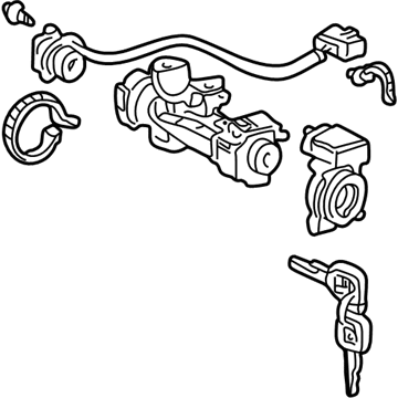 Honda S2000 Ignition Lock Cylinder - 35100-S2A-A01