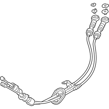 2018 Honda HR-V Shift Cable - 54310-T7W-A04