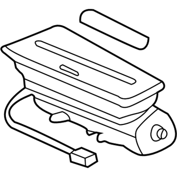 Honda 06780-S01-A80ZA Airbag Assembly, Passenger (Excel Charcoal)