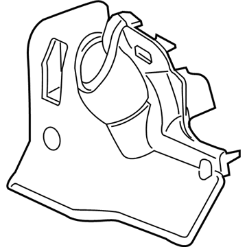 Honda 53320-TXM-A00 COVER, STRG JOINT