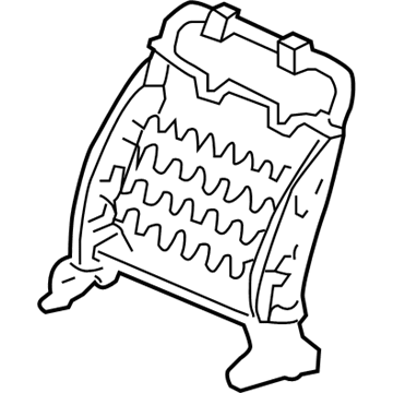 Honda 81126-SDA-L02 Frame, R. FR. Seat-Back (Tachi-S)