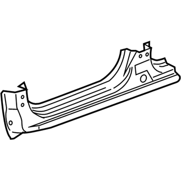 Honda 04641-TP6-A00ZZ Panel, L. Side Sill