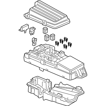 Honda 38250-SDA-A12 Box Assembly, Relay