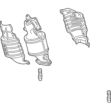 2020 Honda Odyssey Catalytic Converter - 18180-5MR-A01