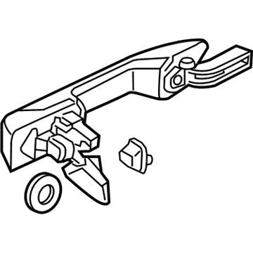 2016 Honda Odyssey Door Handle - 72640-TK8-A21ZB