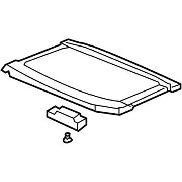 Honda 70600-S9V-A01ZA Sunshade Assy. *G50L* (LIGHT FERN)