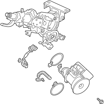 Honda 53282-TG7-A21 Column Complete, Steering