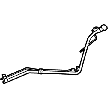 Honda 17649-TK6-A00 Pipe Assembly, Fuel Filler